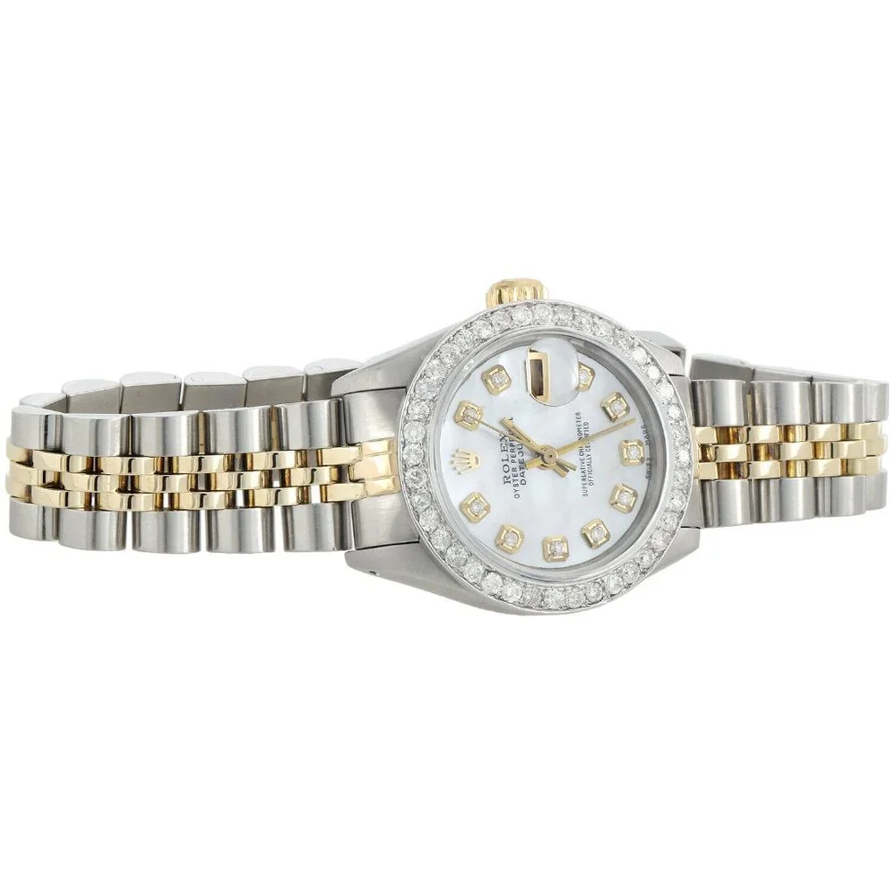 MINT! Rolex Diamond DateJust Ladies Watch w/ original box!!!! - Picture 4 of 6